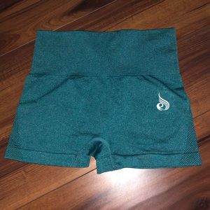 Teal ryderwear workout shorts